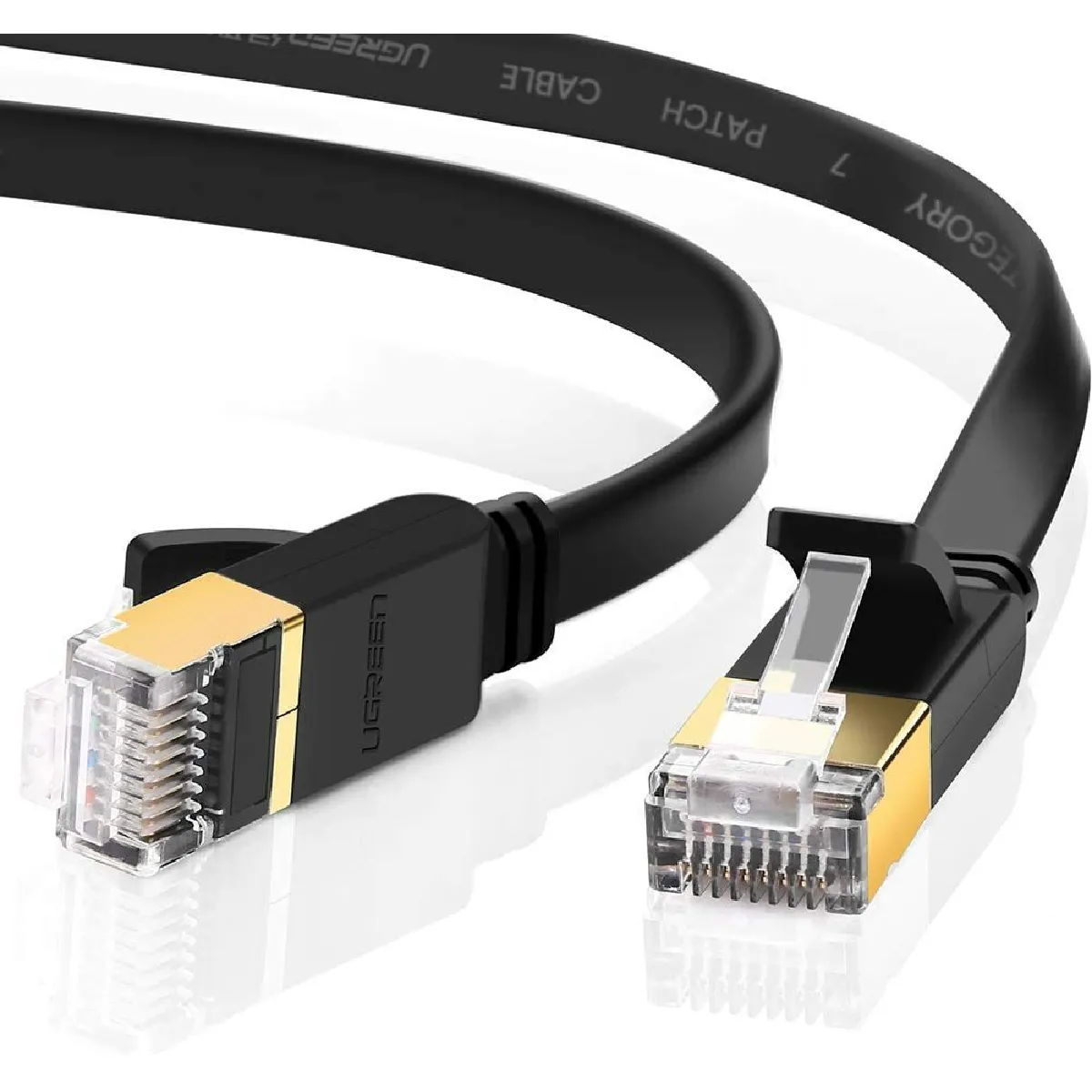 UGREEN  C&acirc;ble Ethernet 3m RJ45 m&acirc;le/m&acirc;le Cat 7 U/FTP  NW106
