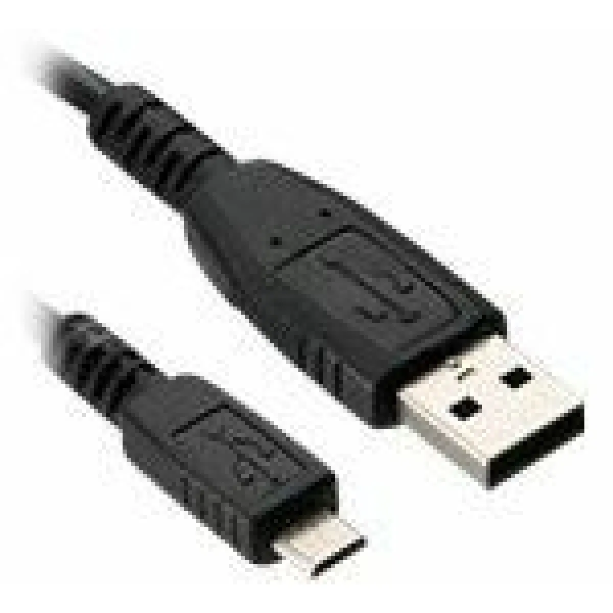 Dlh Energy Noir Câble De Charge Usb-A Vers Micro Usb - 1 M