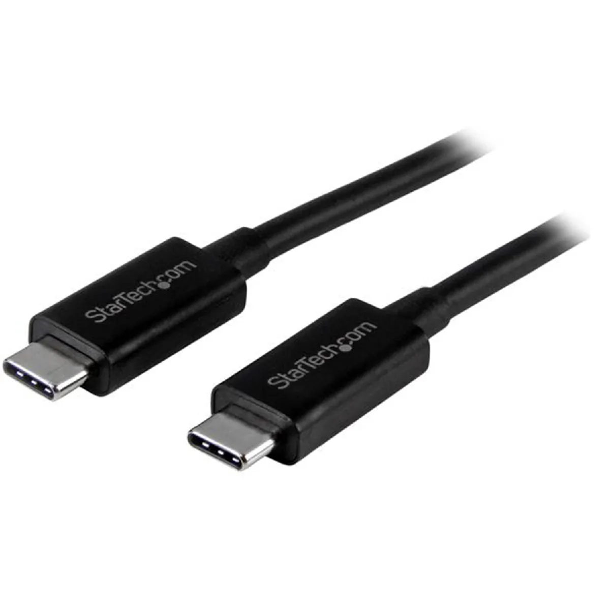 Startech.com Noir Câble Usb-C De 1M, Usb 10Gbps, 60W (3A) Power Delivery, 8K 60Hz/4K 144Hz Dp Alt Mode, Certifié Usb-If - Compatible Thunderbolt - Neuf - Image 4