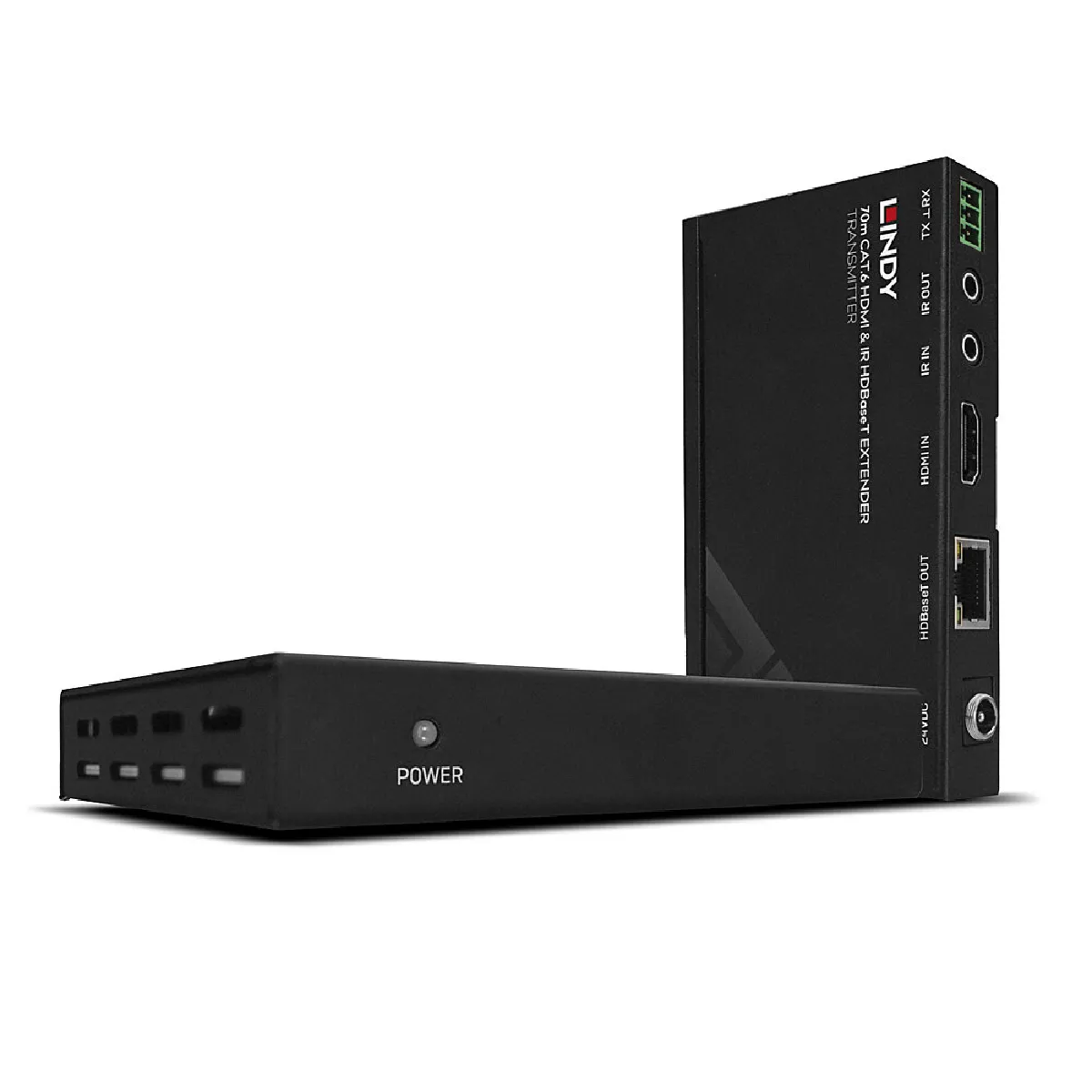 Lindy Kit Extender Cat.6 4K30, Ir & Rs-232 Hdbaset Avec Poc, 70M