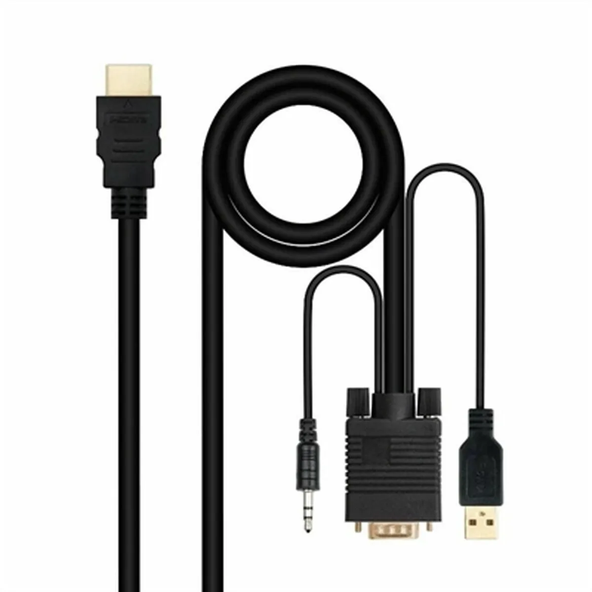 Nanocable Noir Adaptateur Hdmi