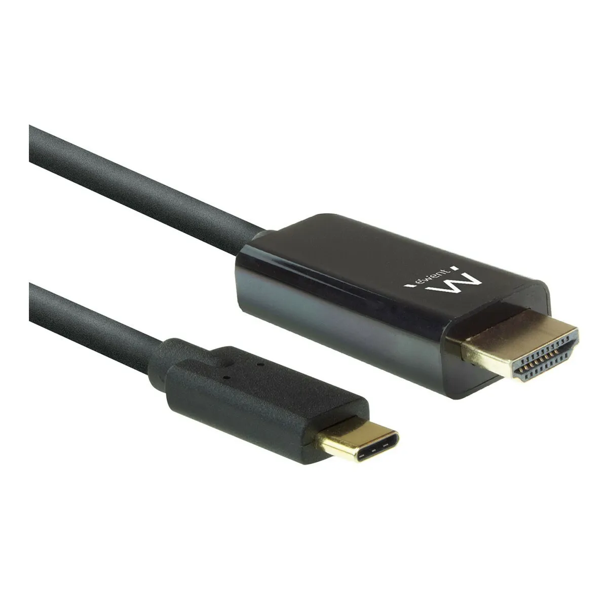 Ewent Noir Câble Adaptateur Usb-C Vers Displayport - 2 M