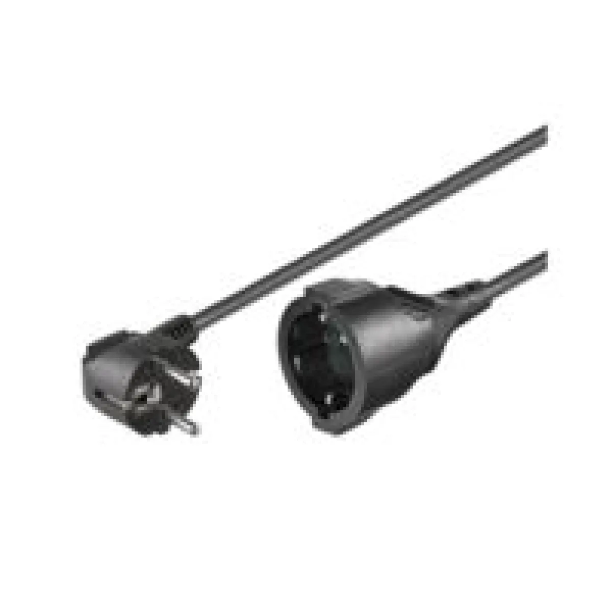 Microconnect Noir Câble Rallonge Schuko - 5 M