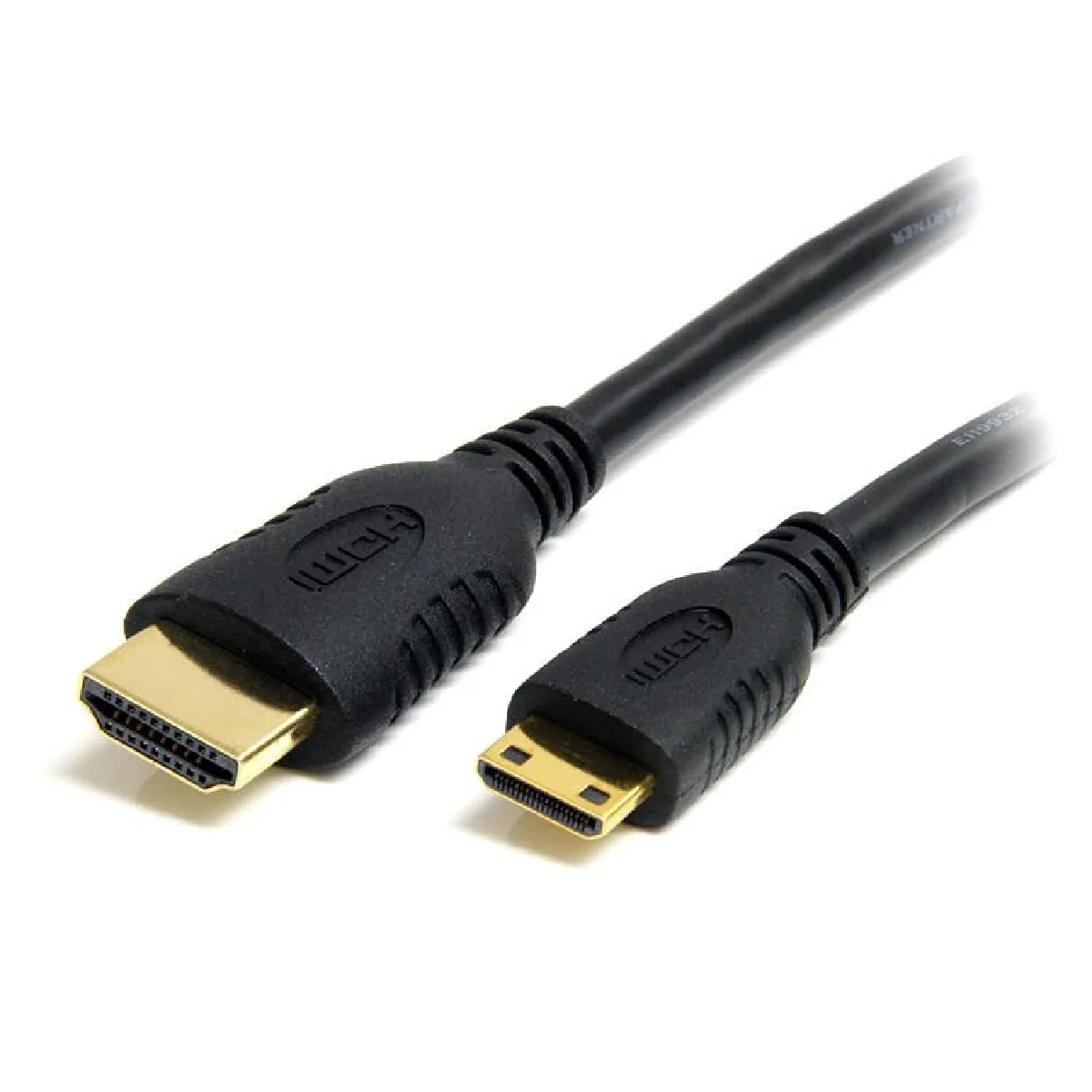 Startech.com Noir Câble Hdmi Haute Vitesse Avec Ethernet 0,5 M - Hdmi Vers Hdmi Mini - M/M - Neuf - Image 3