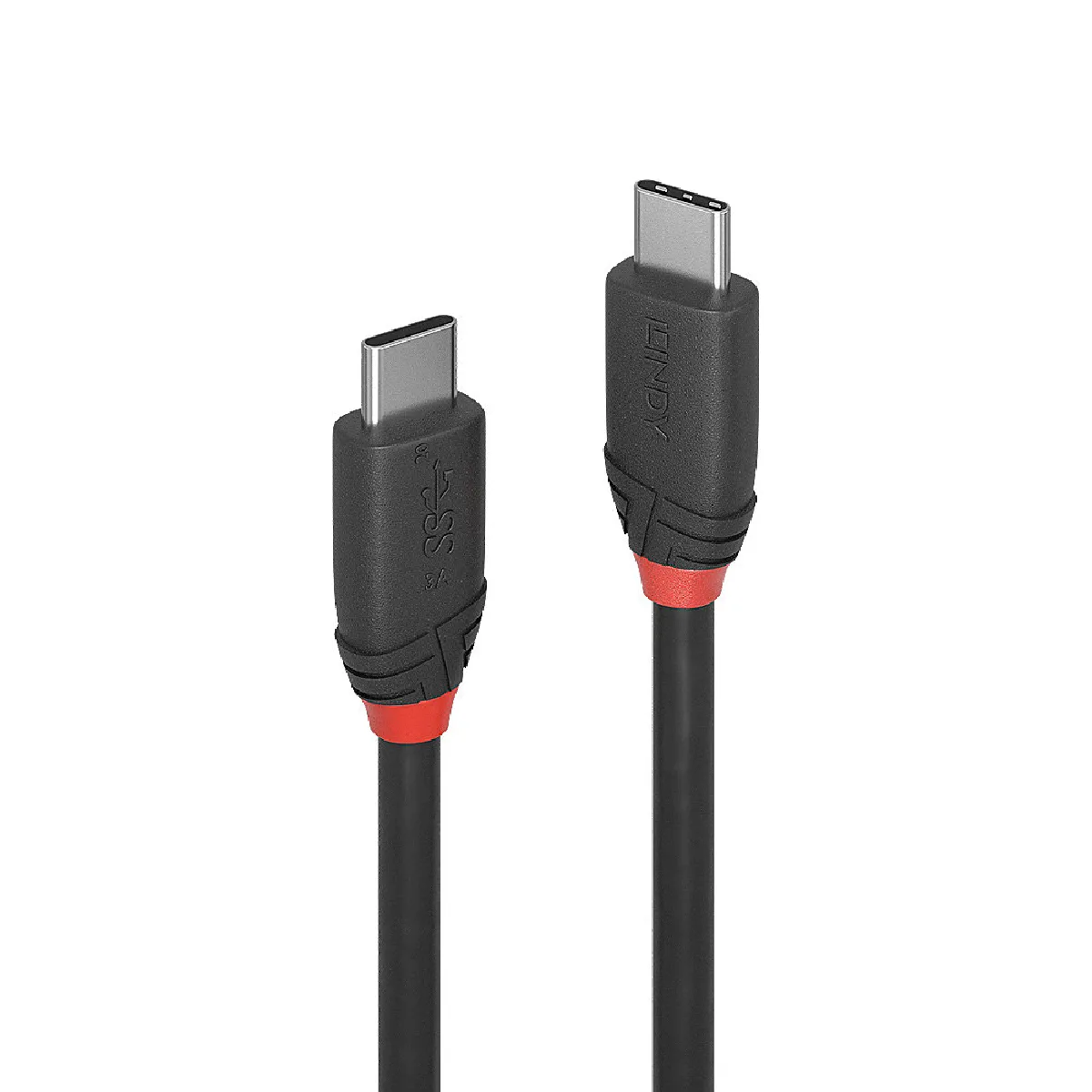Lindy - Câble USB-C vers USB-C - USB 3.1 - 3A - 1 m - Noir - Image 2