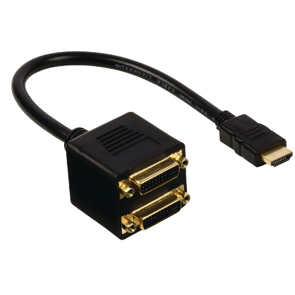 M-Cab - Câble adaptateur HDMI vers DVI-D - 5 m - Noir - Image 2