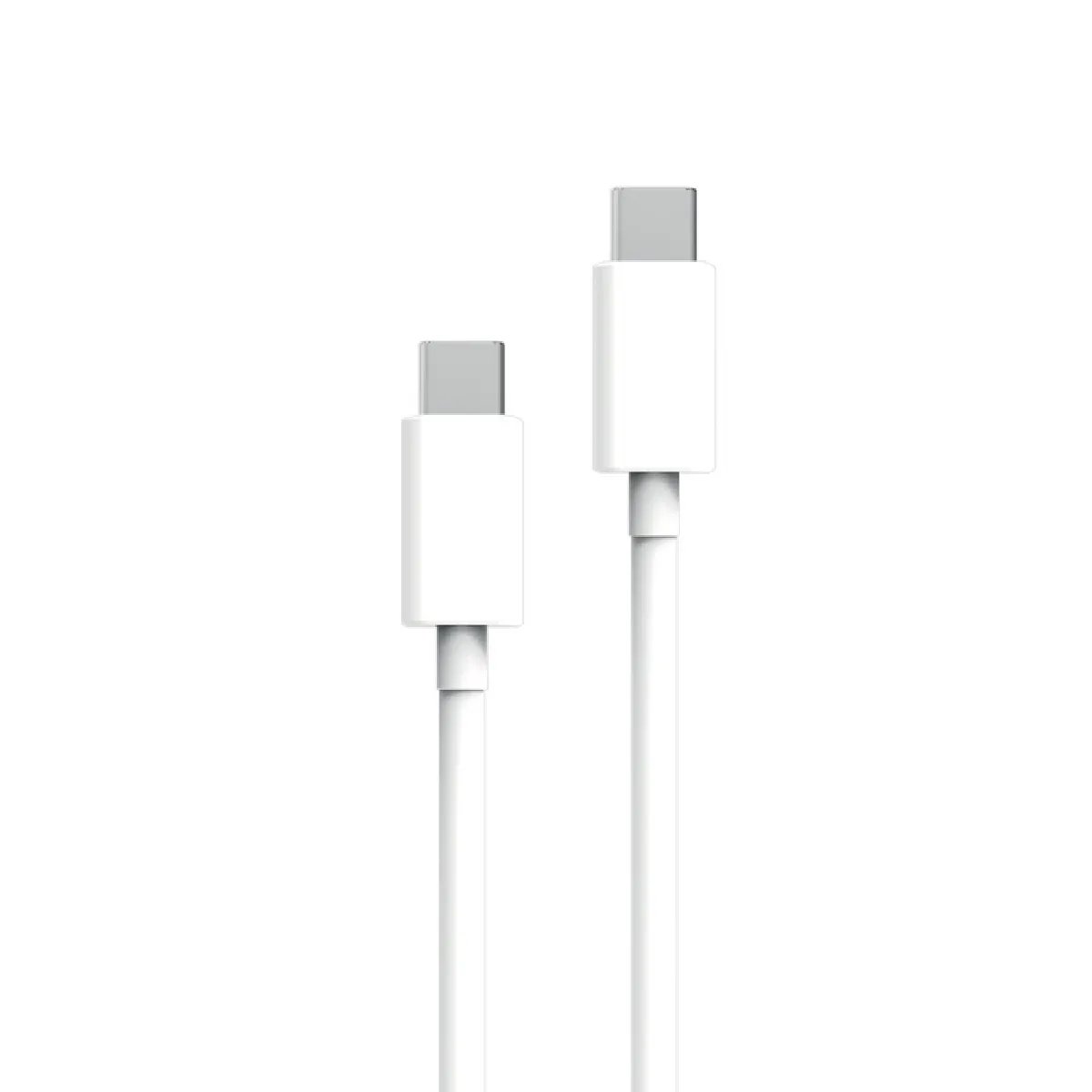 Myway Blanc Câble Usb-C Vers Usb-C Charge 60W Et Synchronisation 1M - Image 2