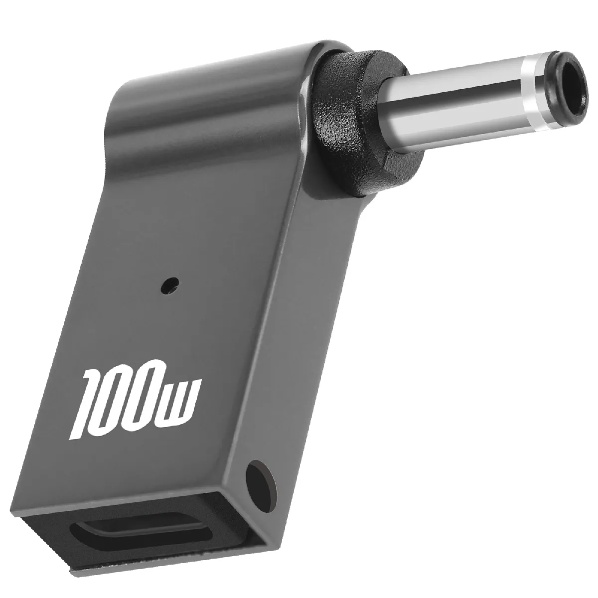 Avizar Gris Adaptateur De Charge Usb-C 100W Vers Dc 3.0 X 1.0Mm Pour Ordinateur Acer