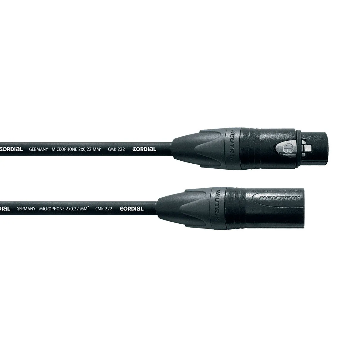 Cordial - Câble microphone XLR vers XLR - 15m - Noir - Image 2