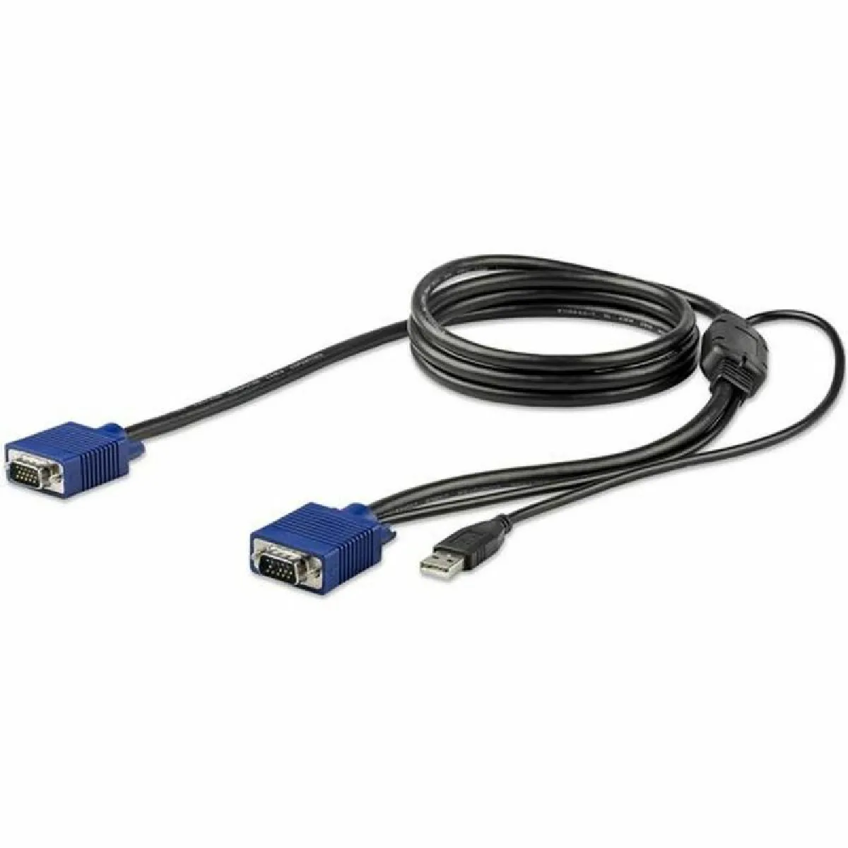 Startech.com Noir Câble Kvm Vga/Usb Pour Console Rackable - 1,8 M