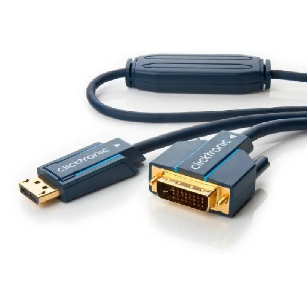 Générique Clicktronic Câble Displayport / Dvi-D (2 Mètres)