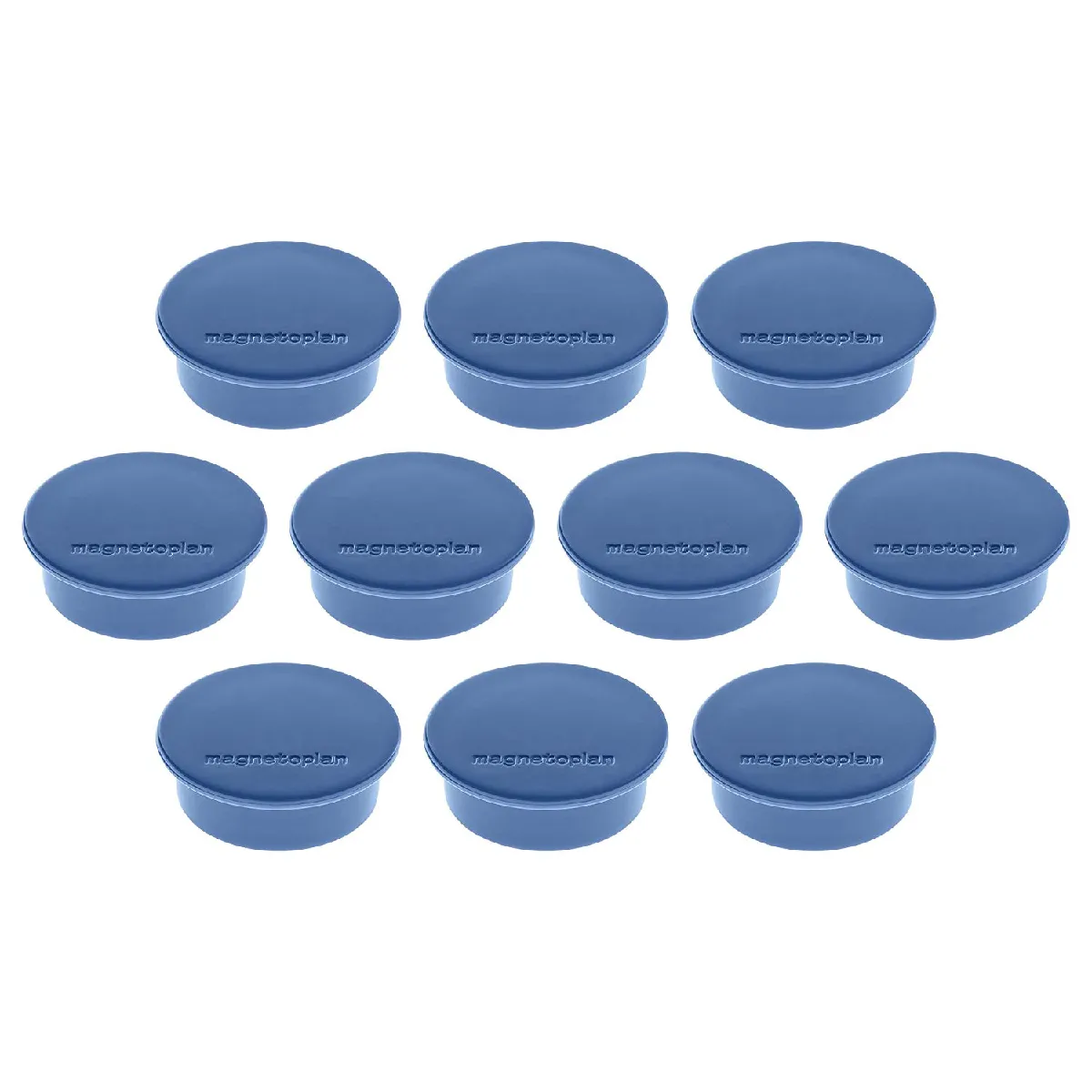 Generique Bleu Magnetoplan Discofix Aimant Rond "Color", Fonc, - Image 3
