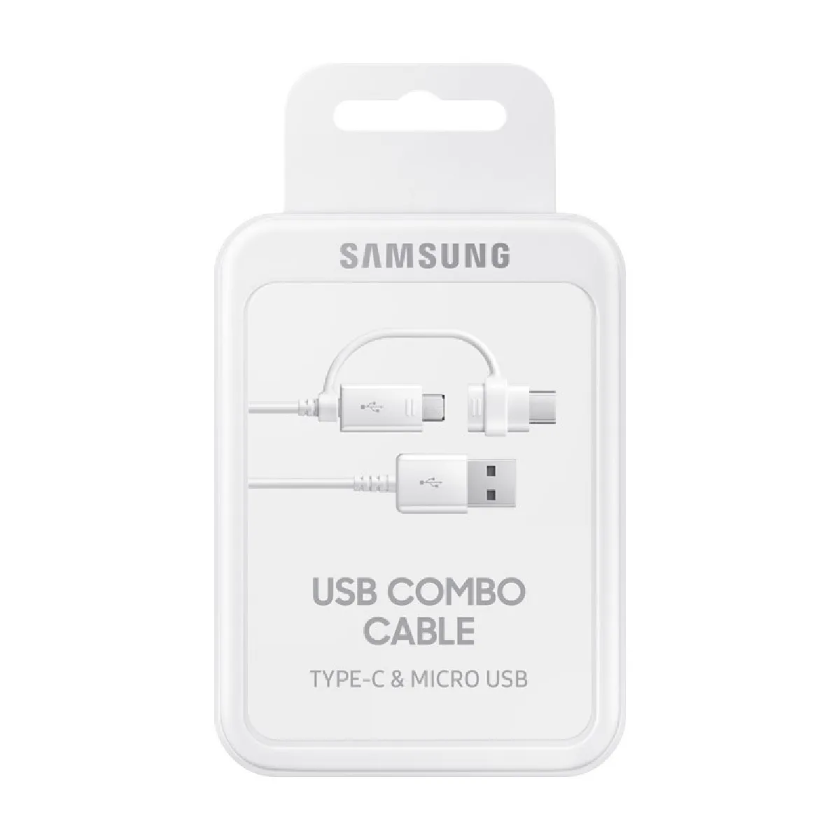 Samsung De Téléphone Portable Cordon [1X Usb - 1X Usb-C® Mâle, Micro Usb] 1.50 M Usb, Micro Usb, Usb-C® - Image 2