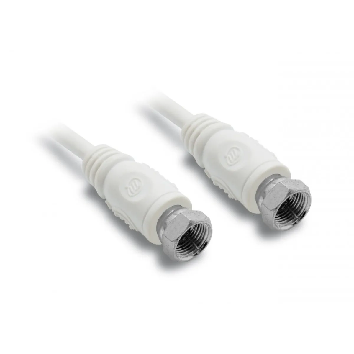 METRONIC  438035 Prolongateur Blanc (a connectique F) Male / male 5m