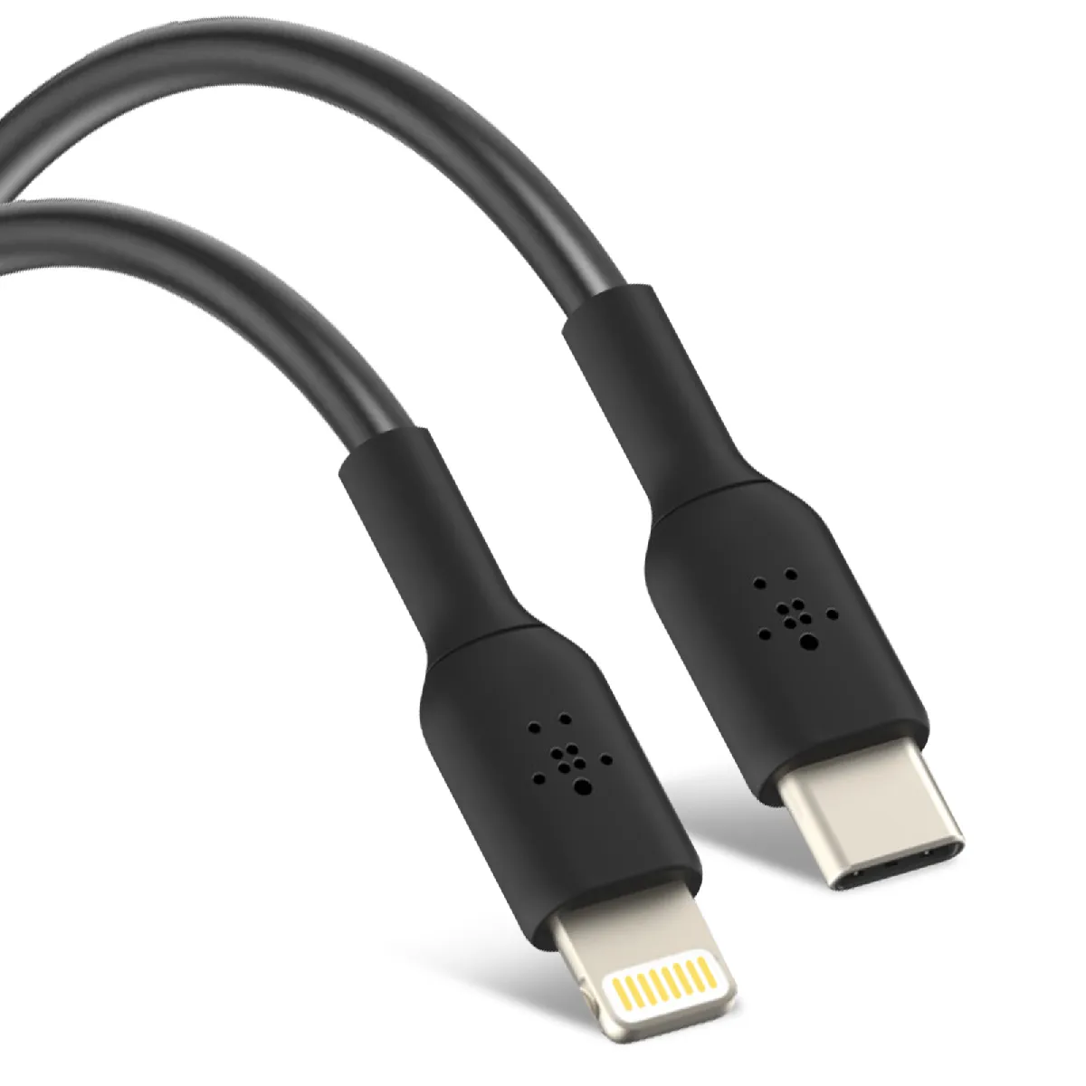 BELKIN  C&acirc;ble USB-C vers Lightning Power Delivery 18W Synchronisation 1m Noir