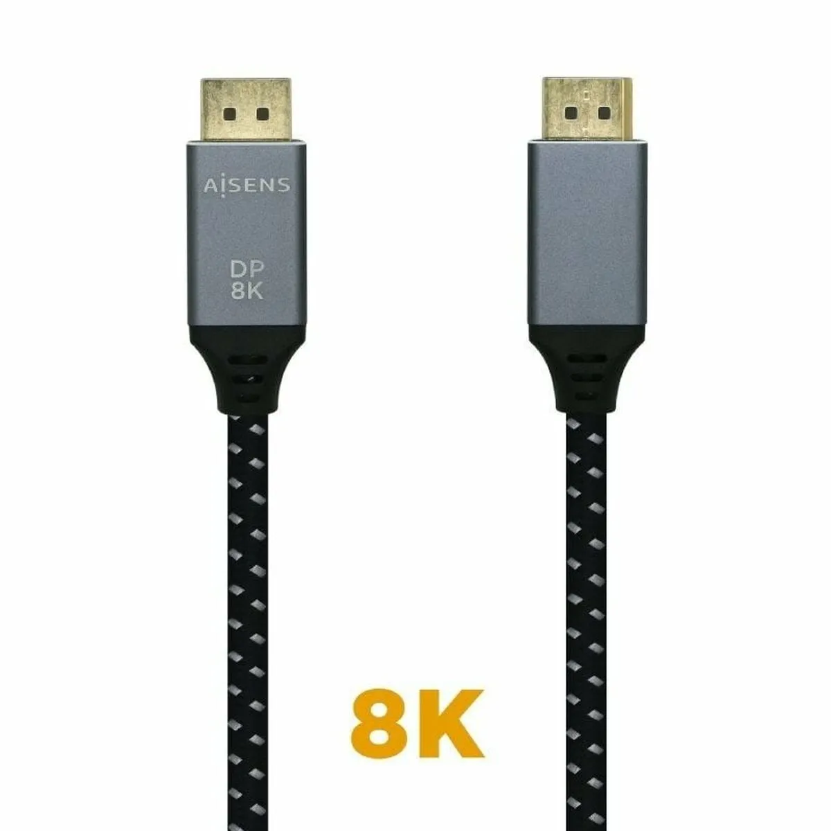 AISENS C&acirc;ble DisplayPort  - 3 m - Noir/Gris