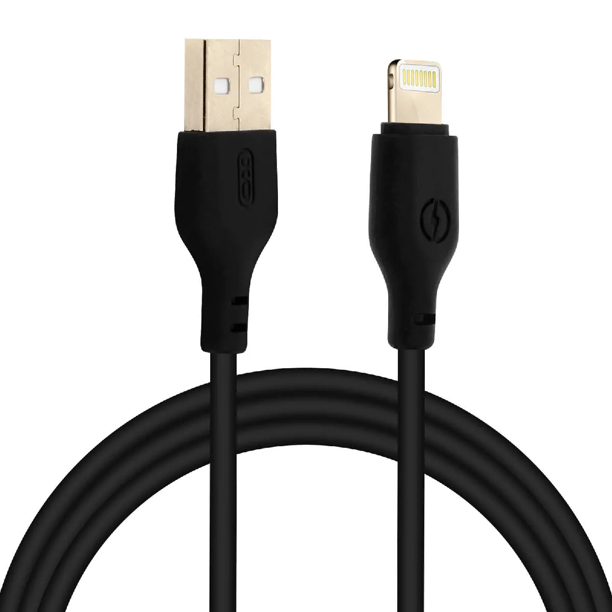 Avizar Noir Câble Usb Vers Lightning Charge Synchronisation 2M Anti-Nœuds