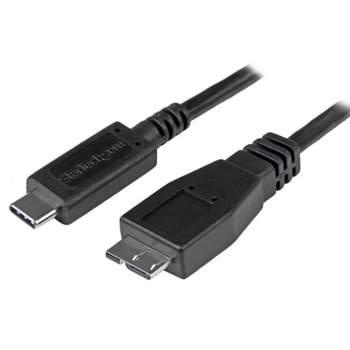 Startech.com Noir Câble Usb-C Vers Micro Usb-B De 1M, Usb 10Gbps, Cordon De Données, 3A, Câble De Transfert De Données Usb C Vers Micro-B - Neuf - Image 3