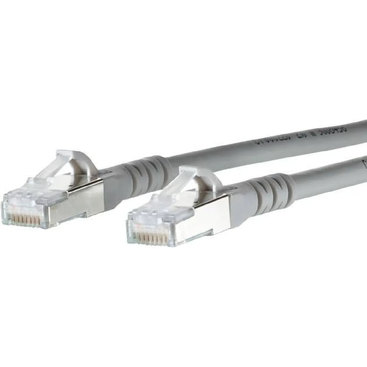 Générique Gris Câble Réseau Cat6a S/Ftp - 25 M