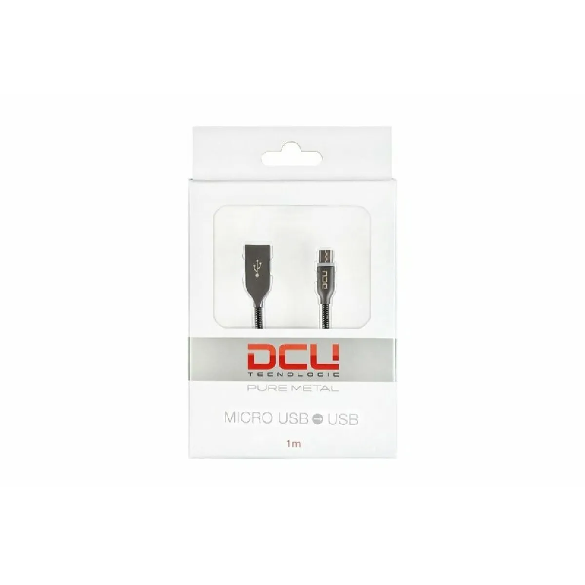 Dcu Tecnologic Gris Câble Usb Vers Micro Usb - 1 M