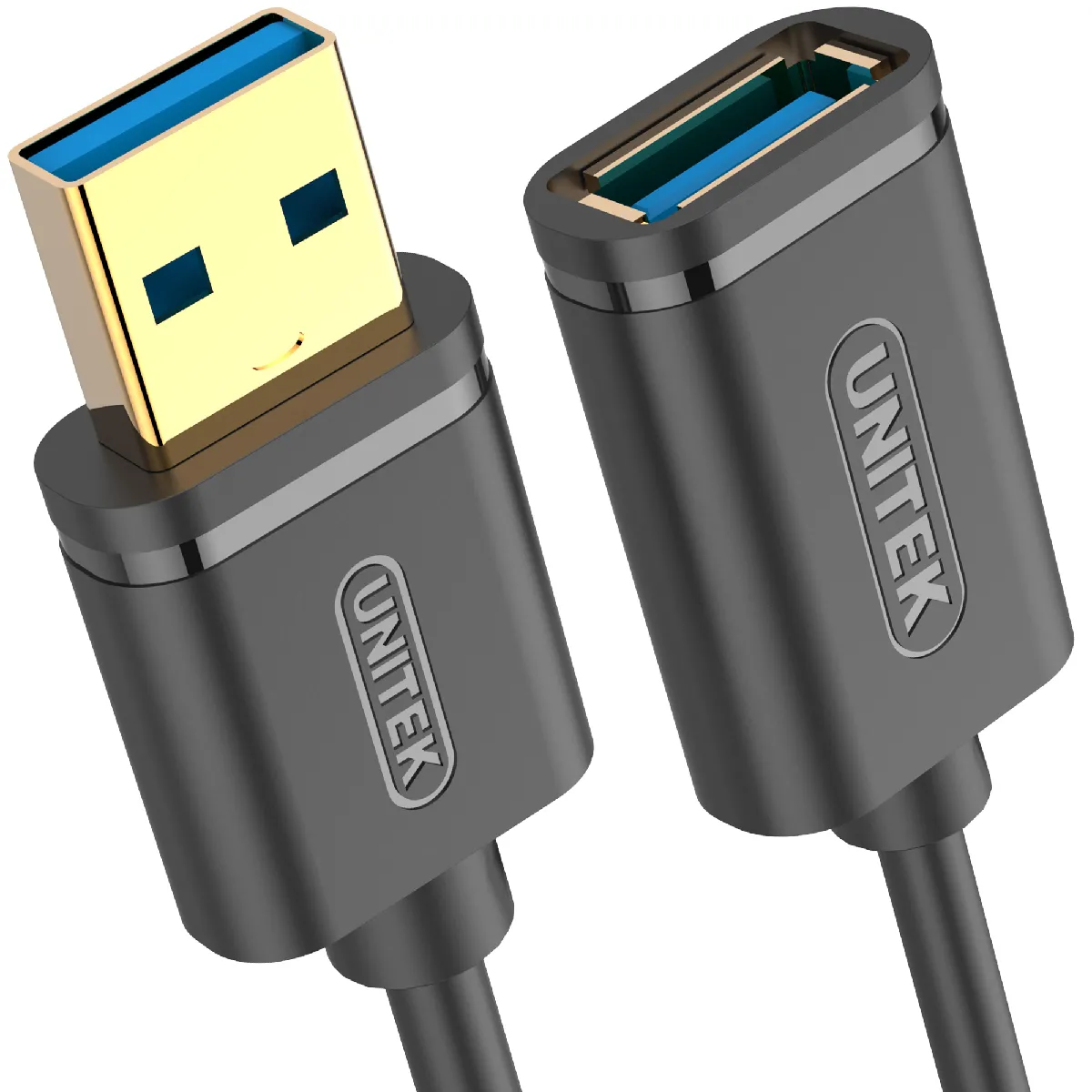 Unitek Noir Usb-A Vers Usb-A - 1 M