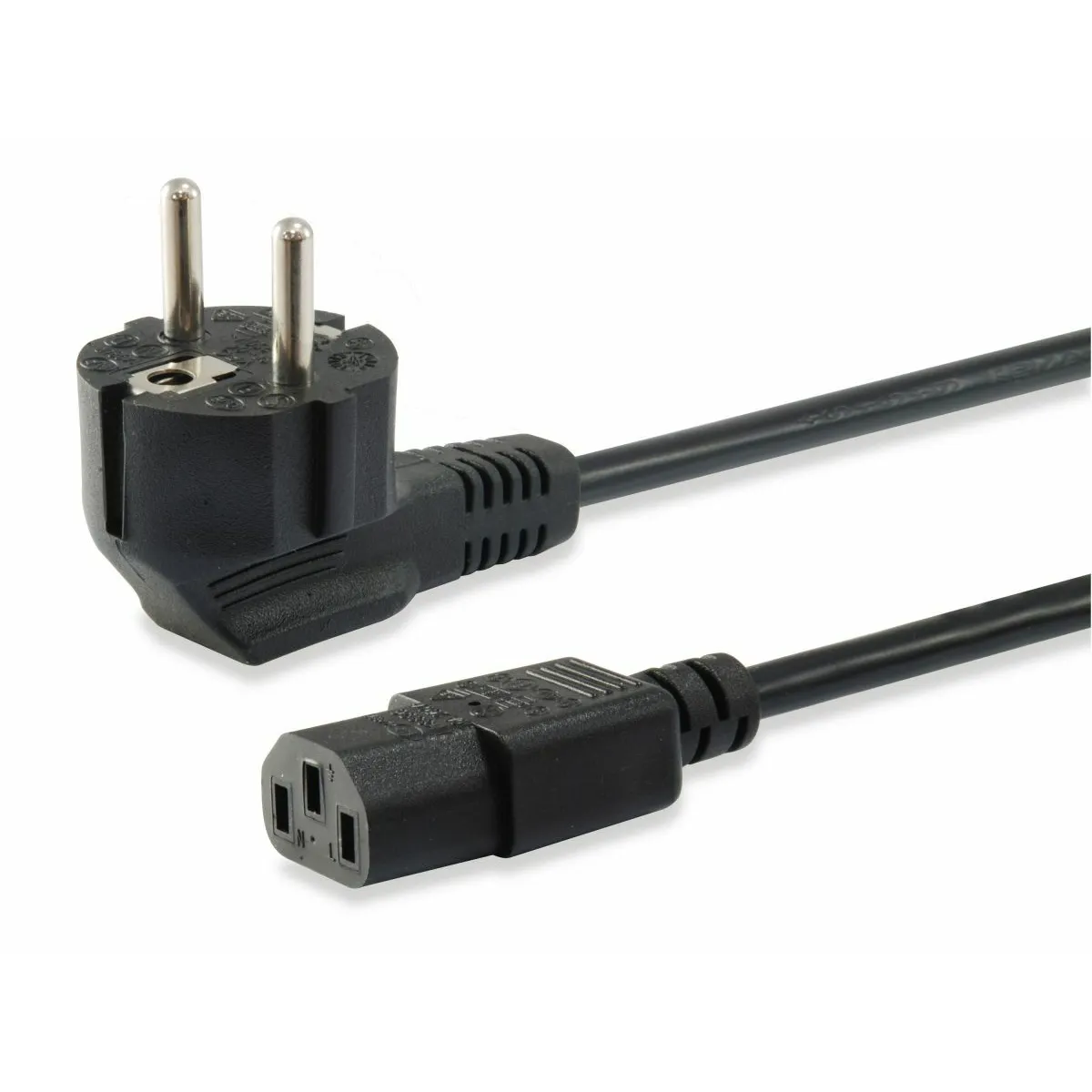 Générique Noir Câble D'alimentation C13 Vers Schuko - 3 M