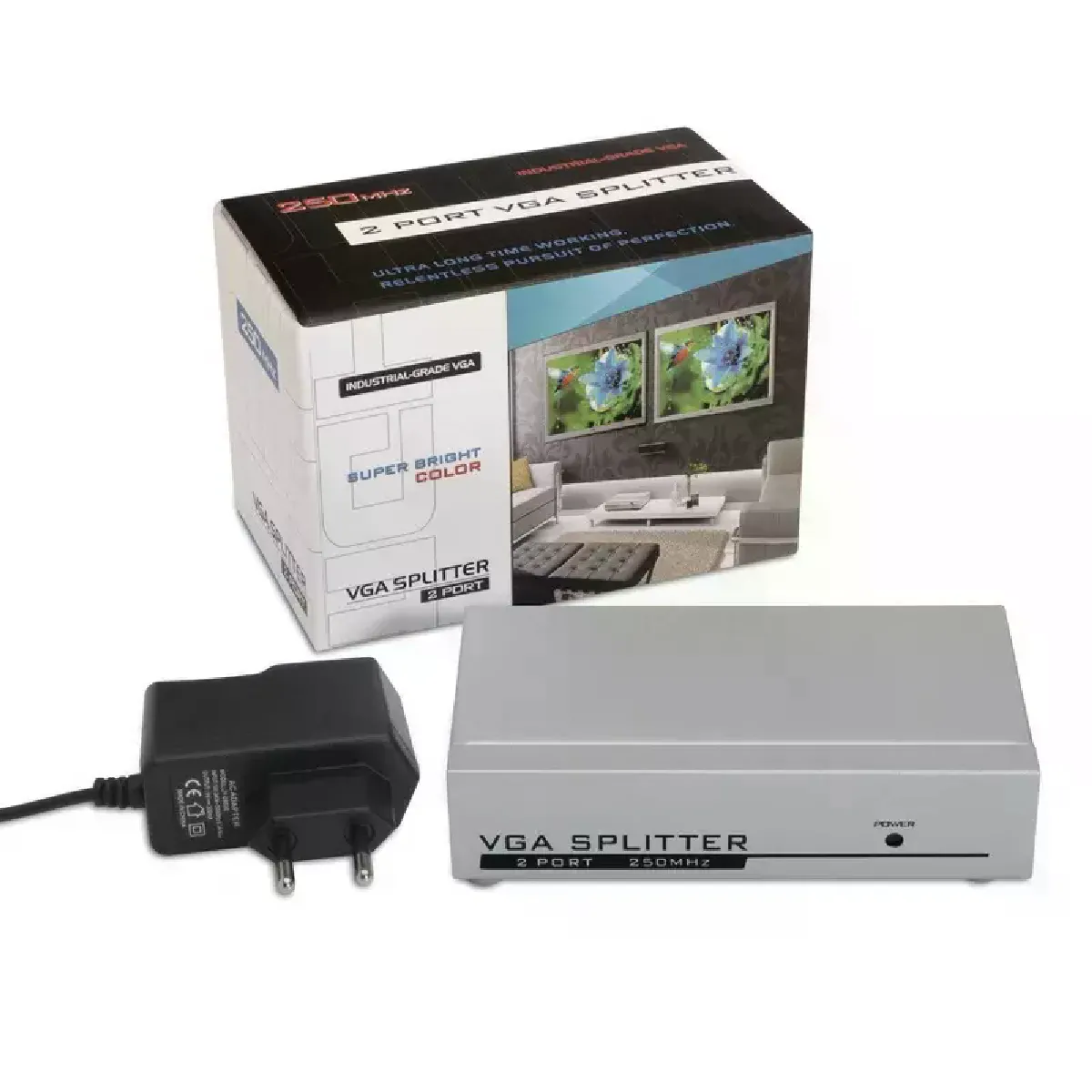 Aisens A116-0084 Répartiteur VGA 2 Ports - Image 2