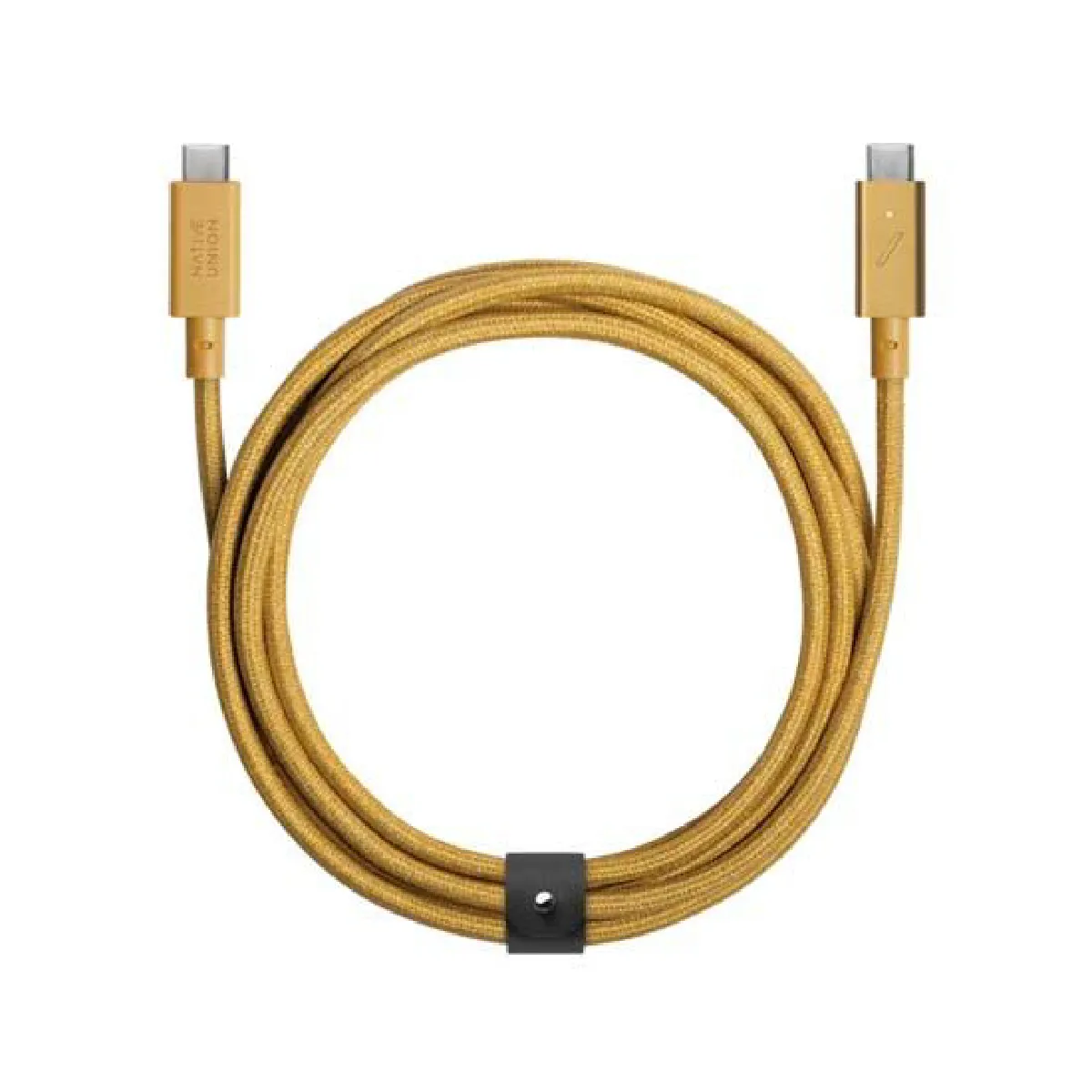 Native Union Jaune Eco Belt Usb-C Vers Usb-C