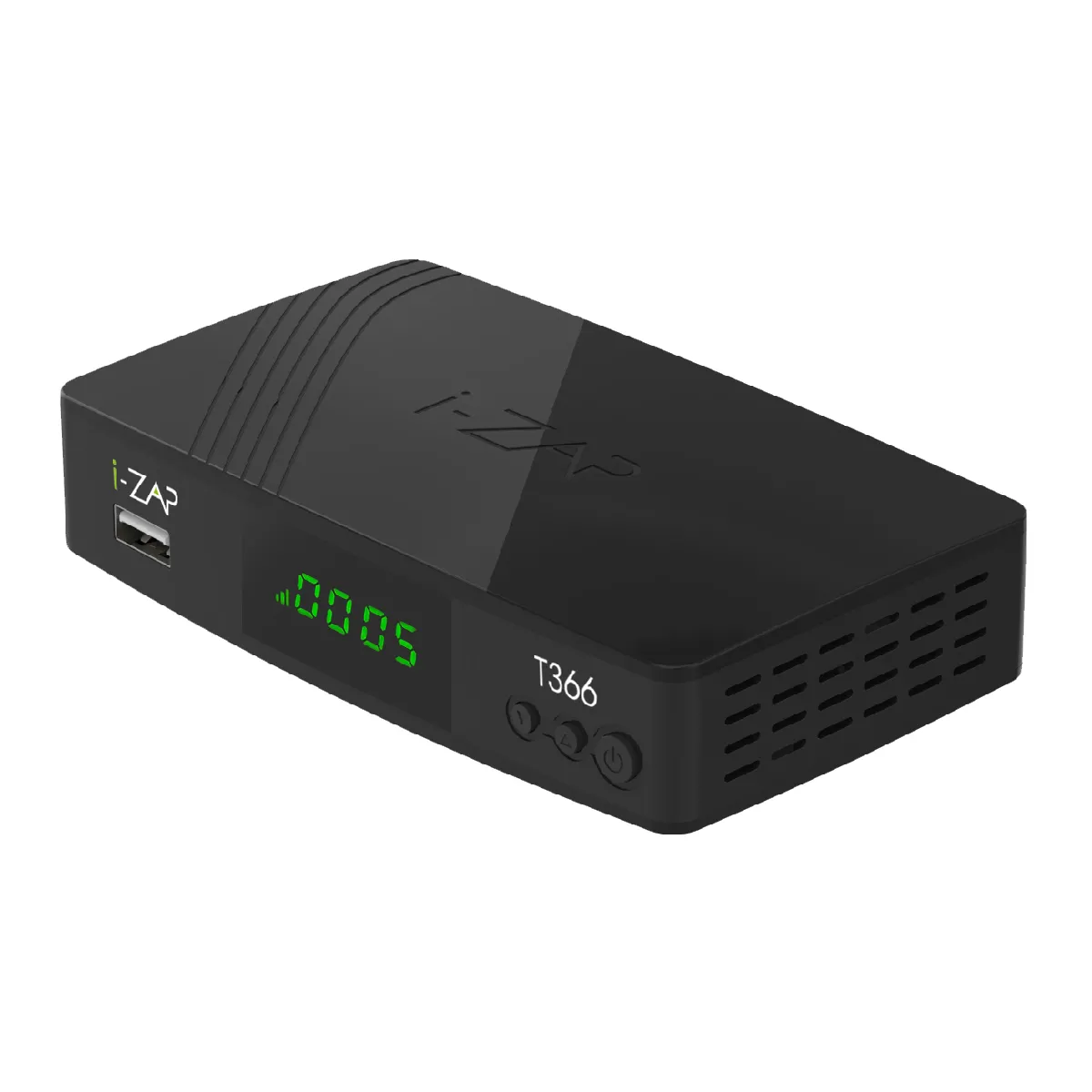 I-Zap Noir Décodeur Tv T366 Cable Hd - Neuf - Image 3
