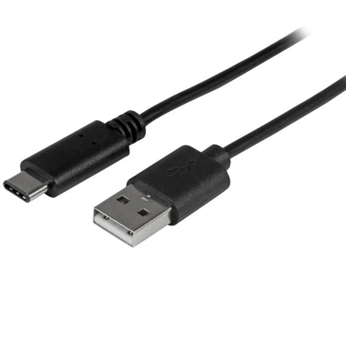 StarTech.com Cable Usb Usb-A Vers Usb-C De 1 Cordon Usb A Vers C Male / Male Cable Usb De Type-C 24 Pin Usb-C Pour Usb 1 Taille 2.0 Noir de Inmac Wstore - Image 3