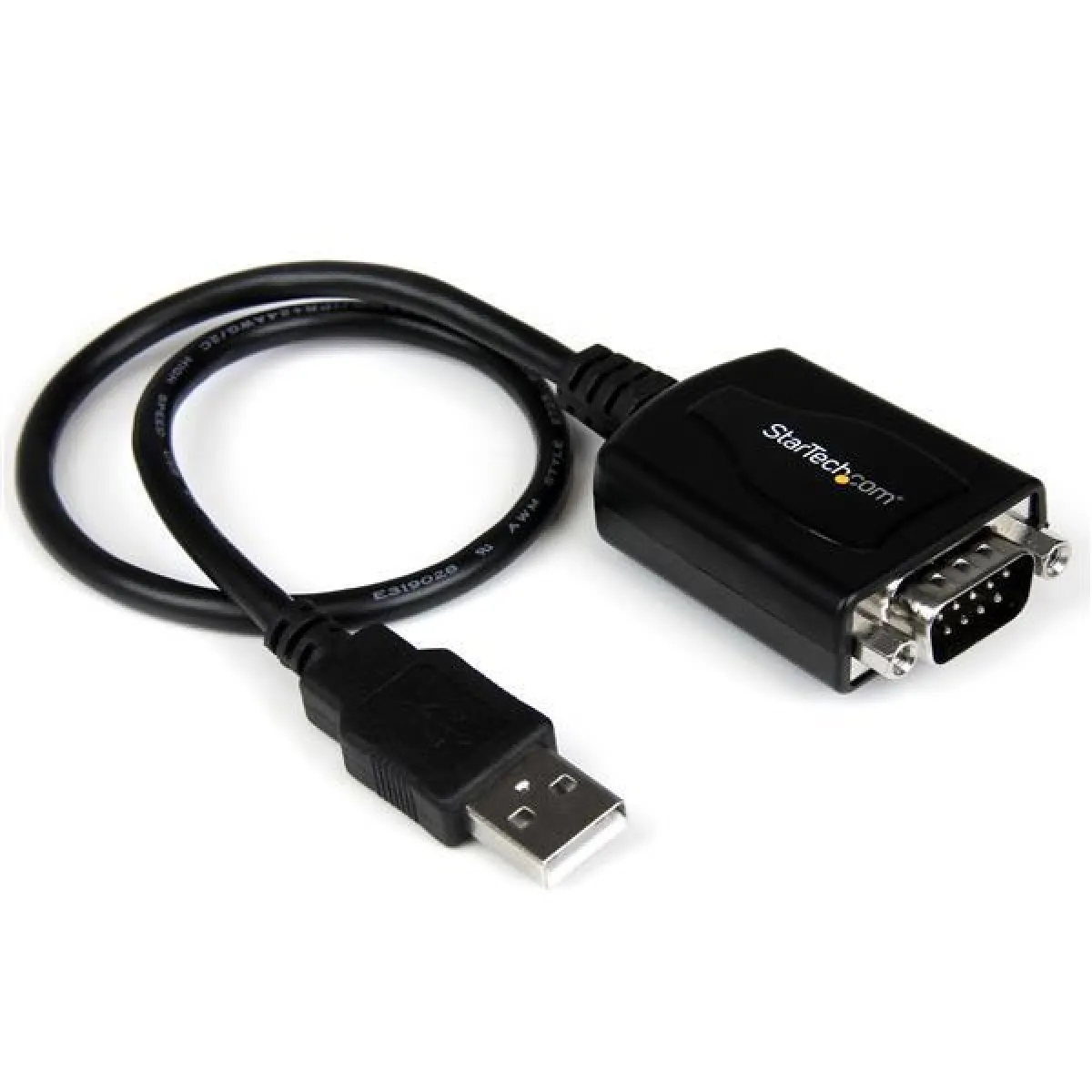 Startech.com Noir Câble Adaptateur De 30 Cm Usb Vers Série Db9 Rs232 - Mémorisation De Port Com - Neuf - Image 6