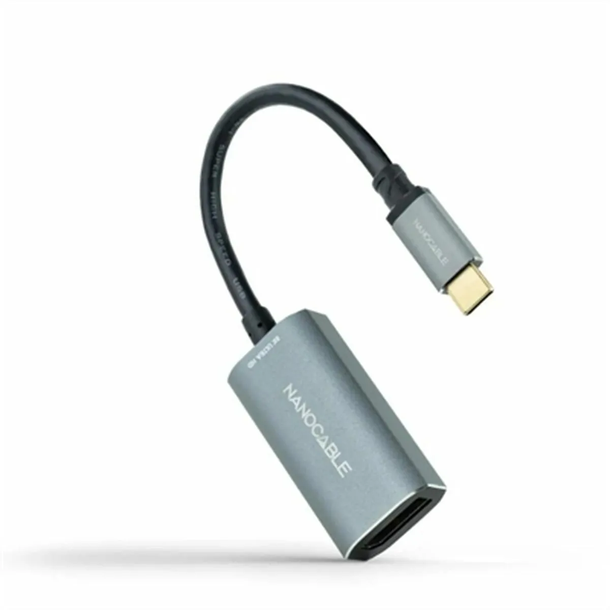 Nanocable Gris Adaptateur Usb C