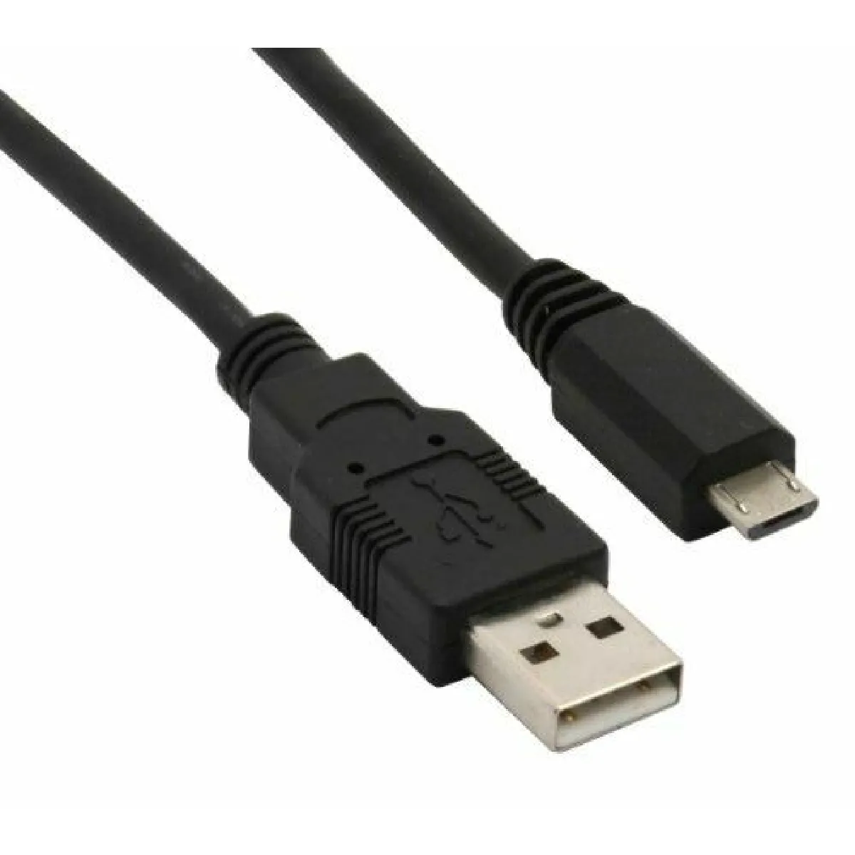 INLINE  31705 C&acirc;ble Micro-USB 2.0 USB A &agrave; Micro-B 0,5 m Noir