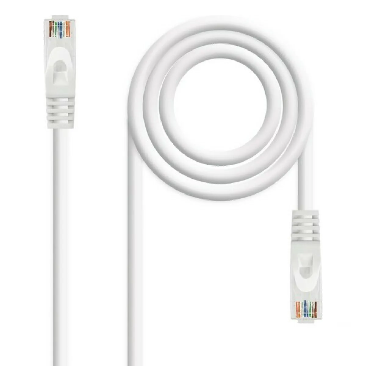 Nanocable Blanc Câble Réseau Cat6 - 3 M