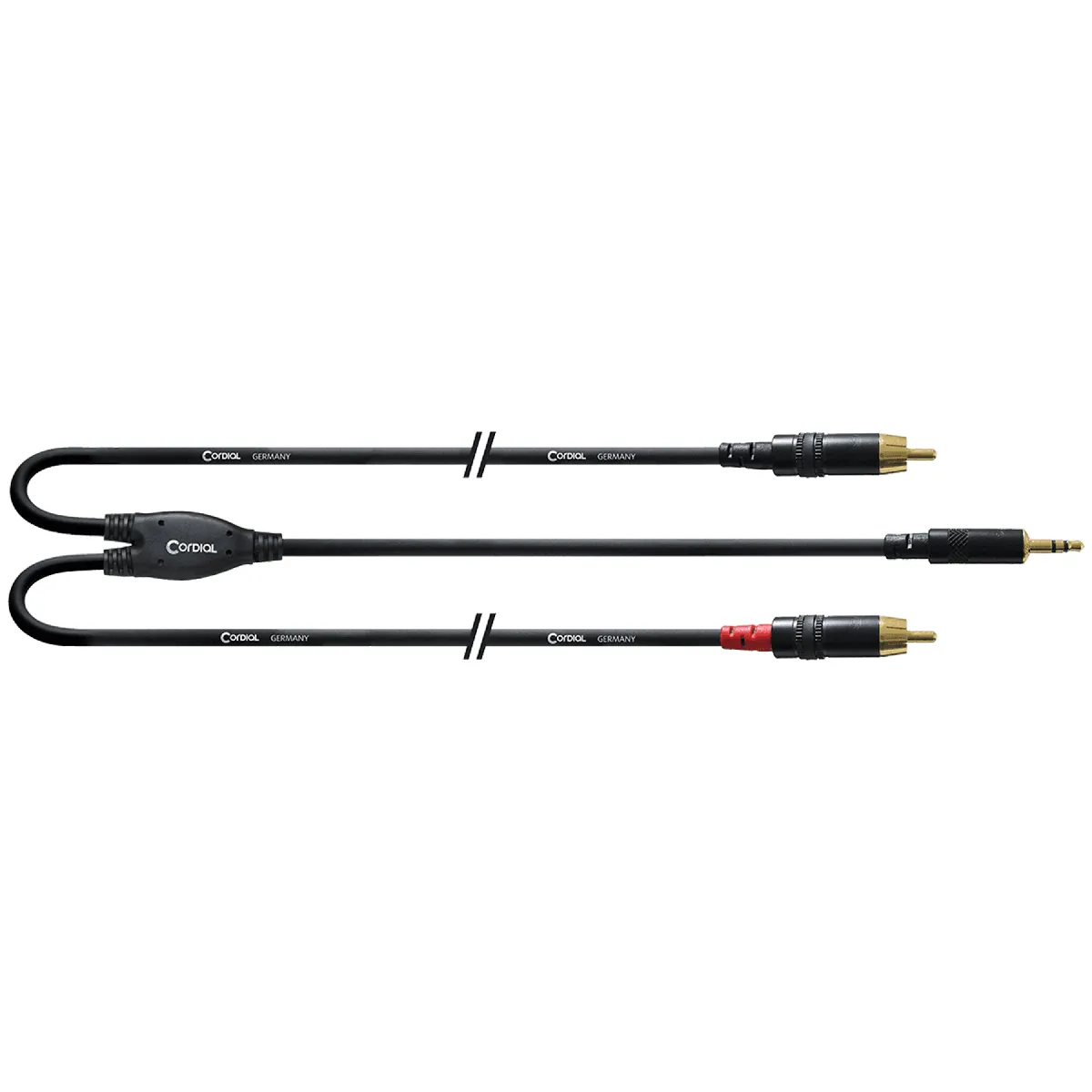 Cordial Cable Y Bretelle Minijack/2 Rca Longs 3 M Câbles Jack / Instrument - Image 2