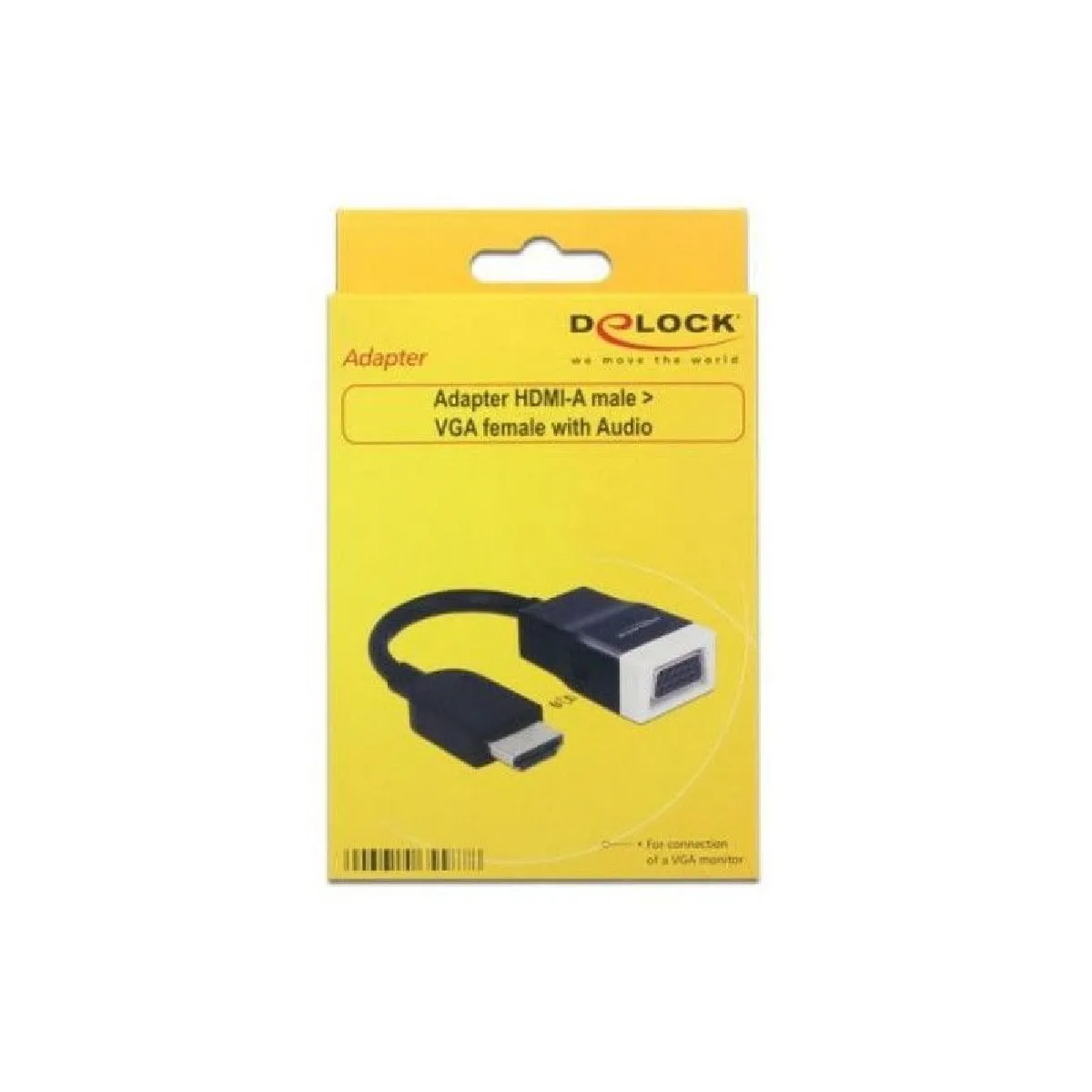 Delock Adaptateur Hdmi Vers Vga Avec Audio - 15 Cm