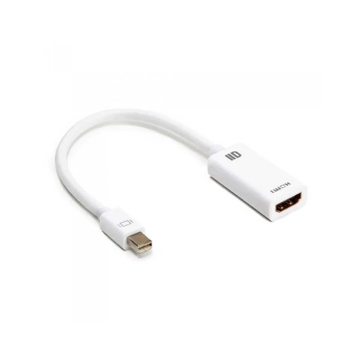 D2 Diffusion Adaptateur Mini Displayport Mâle/Hdmi Femelle