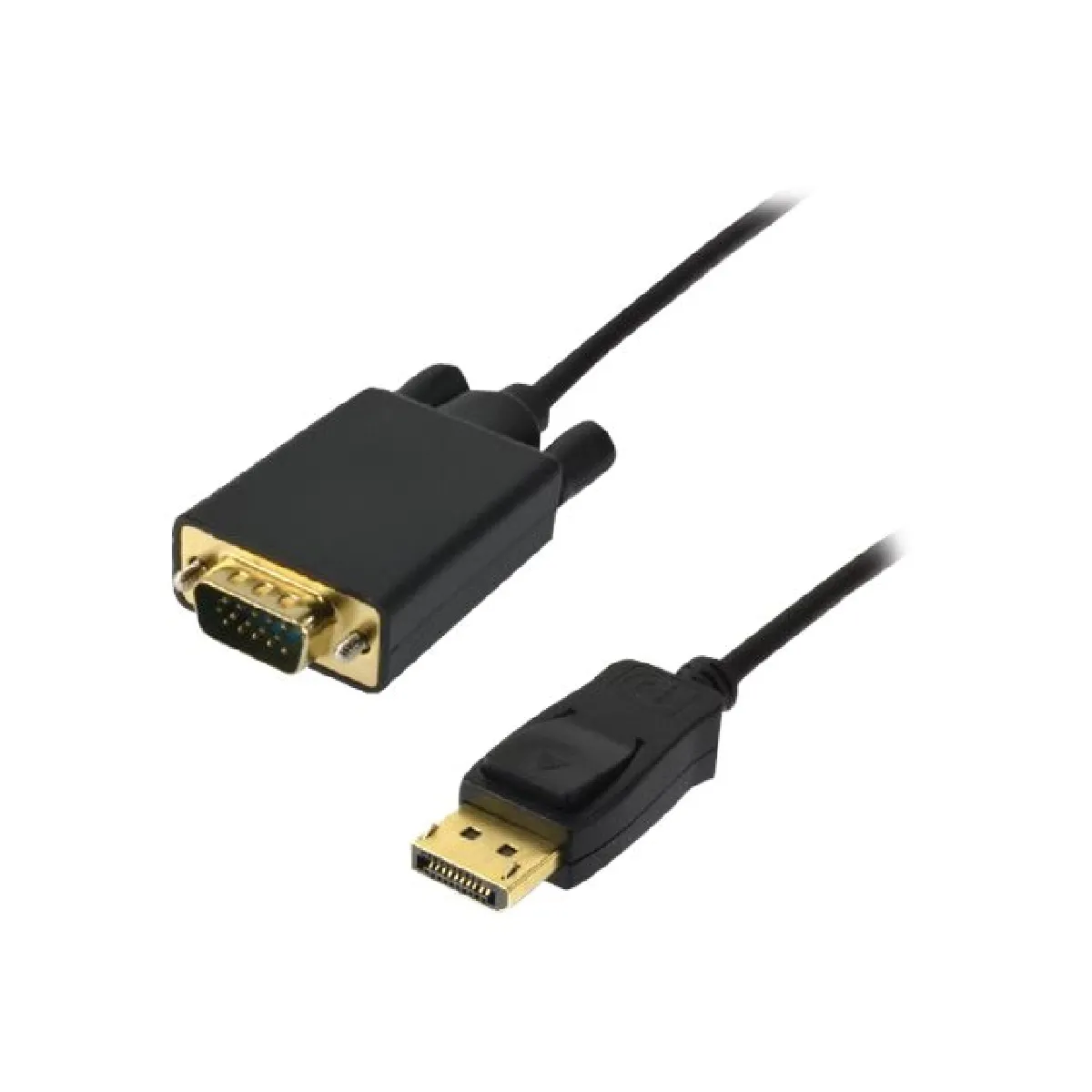 Mcl Noir Samar Displayport Vers Vga Câble - 1.5M - Image 5