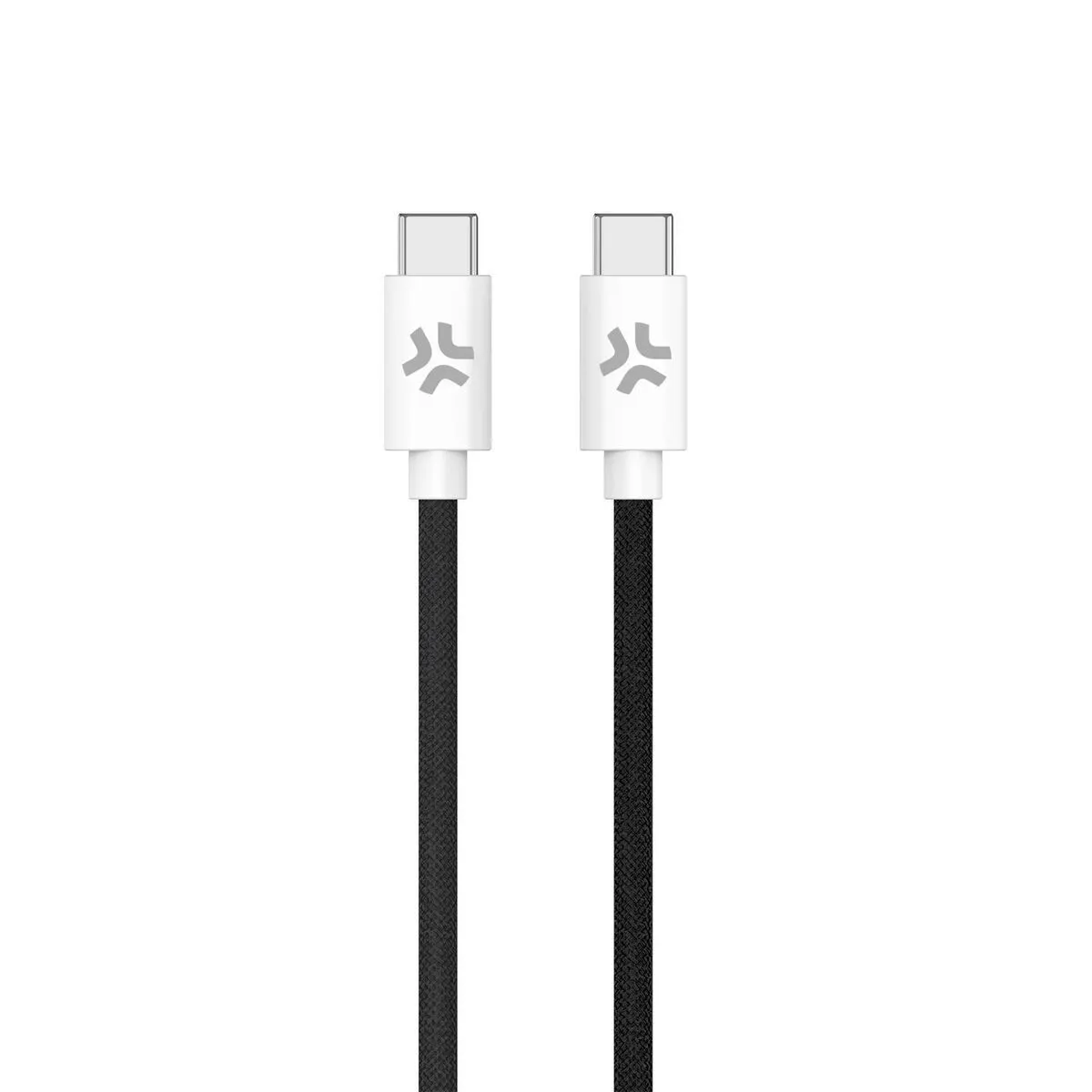 Celly Blanc Usbcusbccottbk Câble Usb 1,5 M Usb C Noir, - Neuf - Image 2
