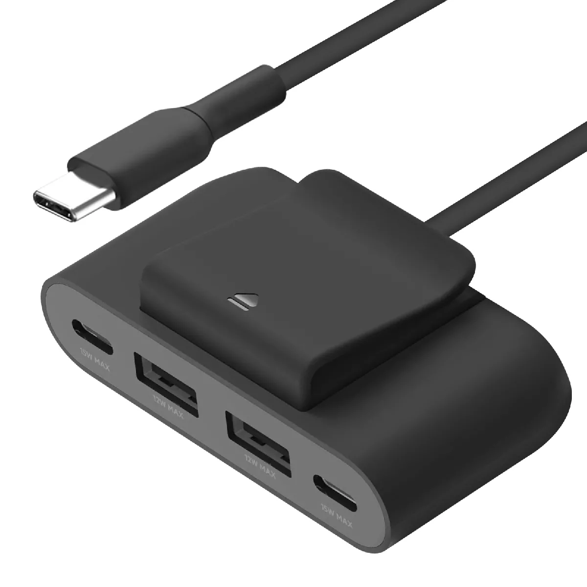 Belkin Hub de charge avec 4 ports USB C et USB A pour voiture - vue 10
