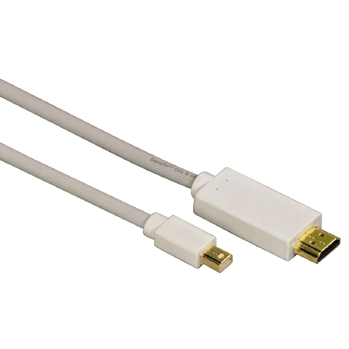 Hama Blanc Câble Adaptateur Mini Displayport Vers Hdmi - 1,5 M