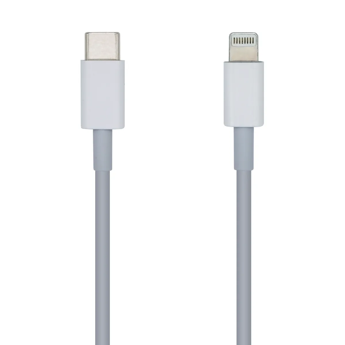 AISENS  Lightning/USB-C Blanc