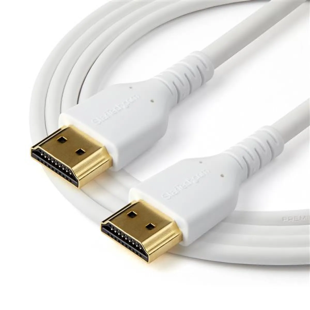 Startech.com Blanc Startech Rhdmm2mpw 4K - 2 M