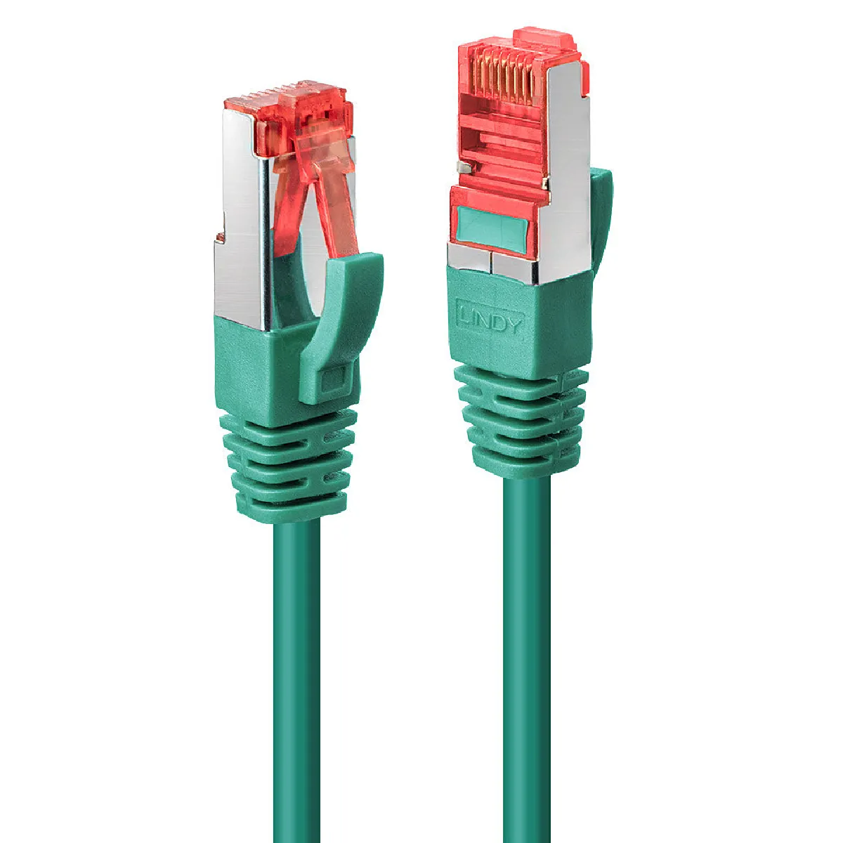 Lindy - Cordon de raccordement RJ45 - Cat 6 - SFTP PiMF - 2 m - Vert - Image 4