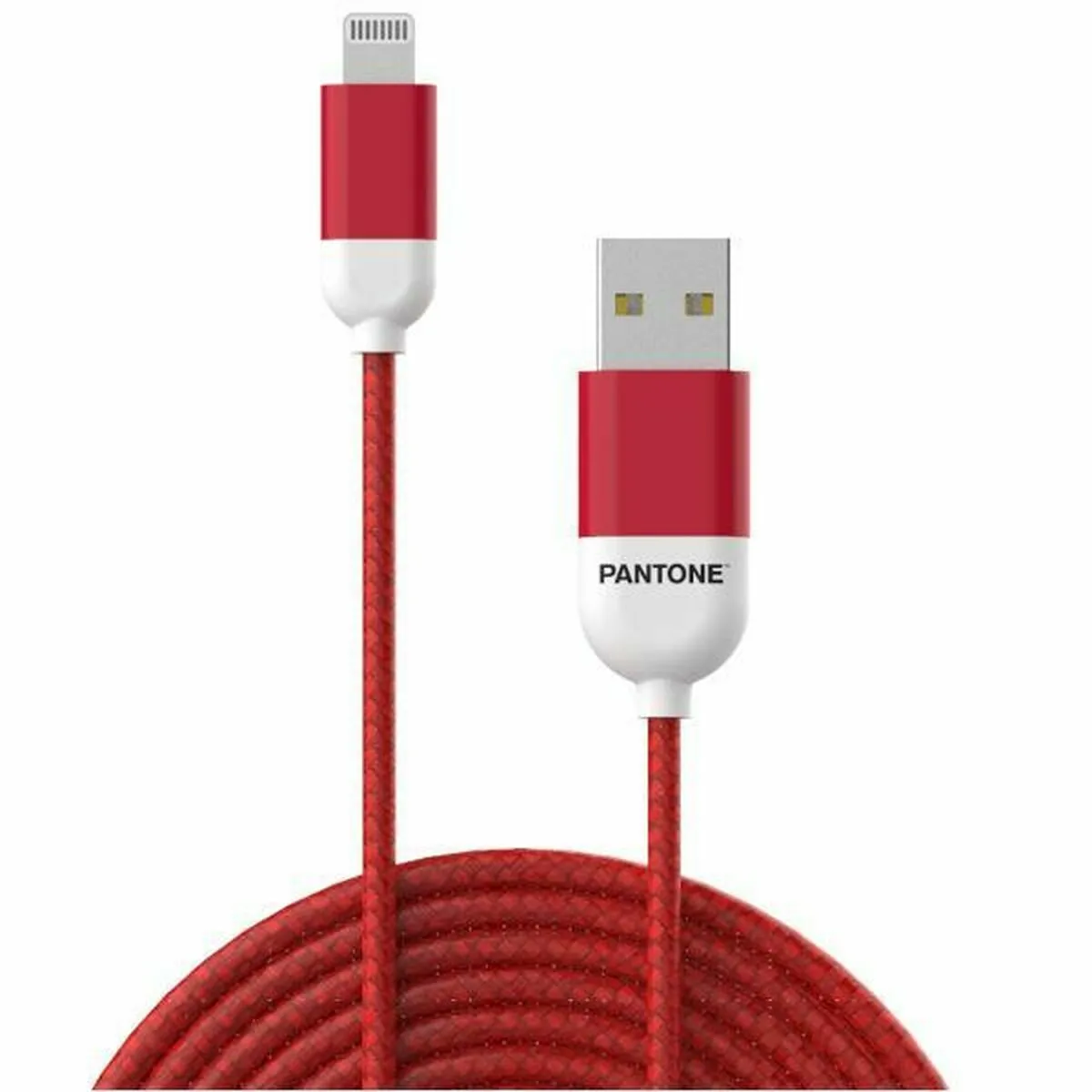 Pantone Rouge Câble Lightning Vers Usb - 1,5 M
