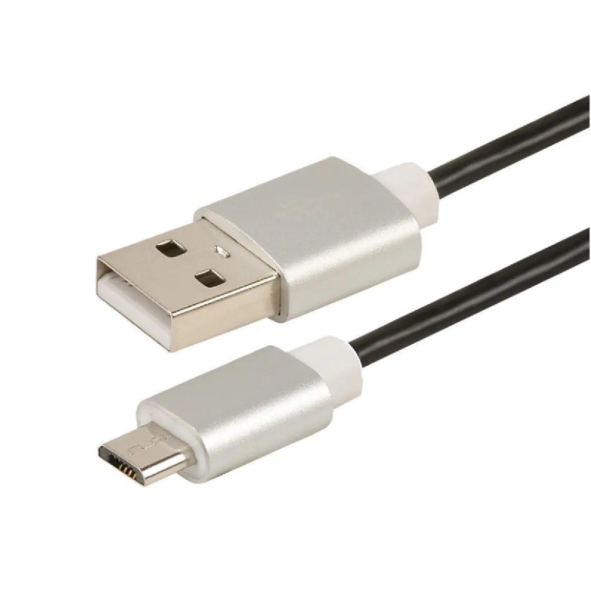 Générique Argent Câble Usb-A Vers Micro-Usb - 1 M