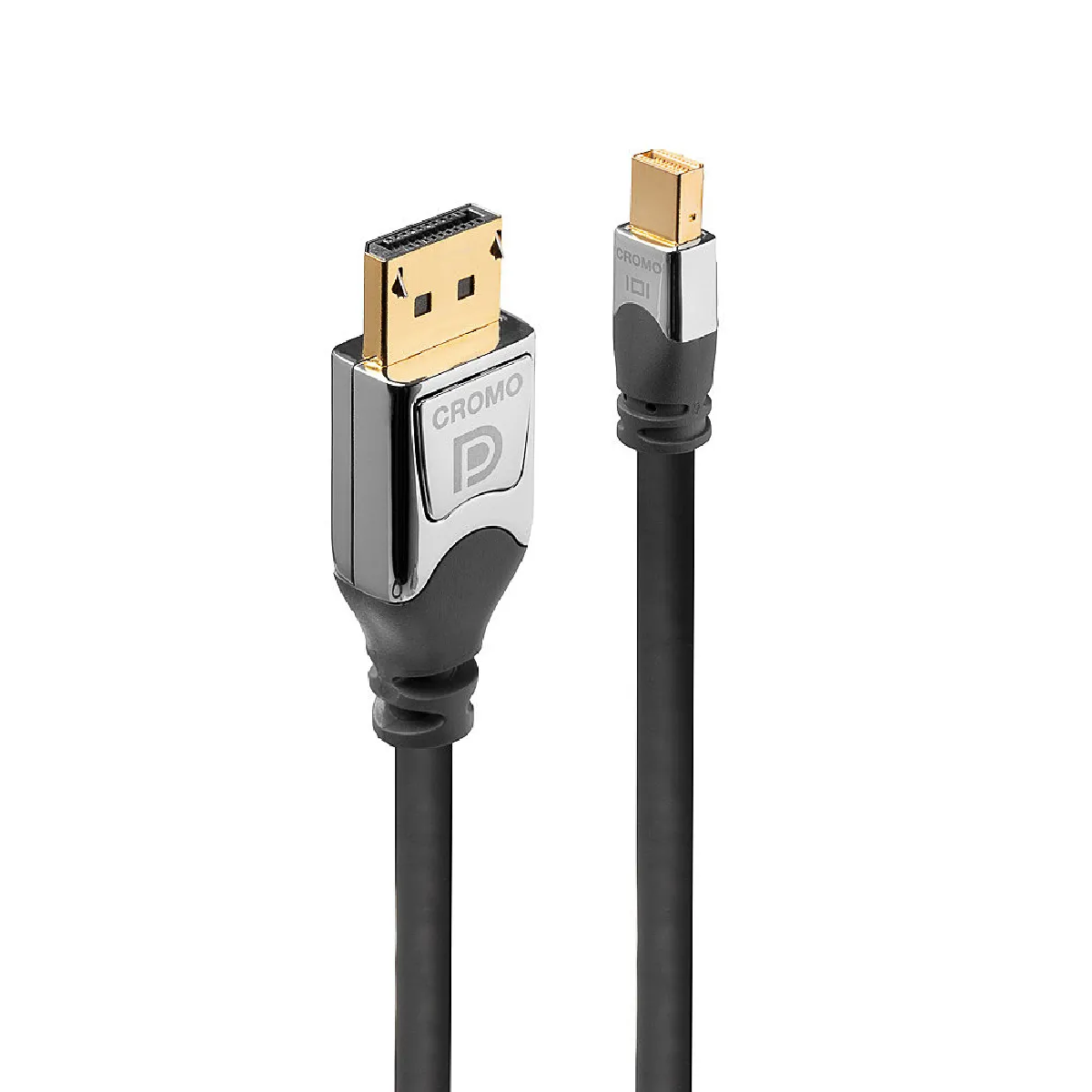 Lindy Gris Cromo - Câble Displayport - Mini Displayport (M) Pour Displayport (M) - Displayport 1.2 - 1 M - Support 4K - Image 2