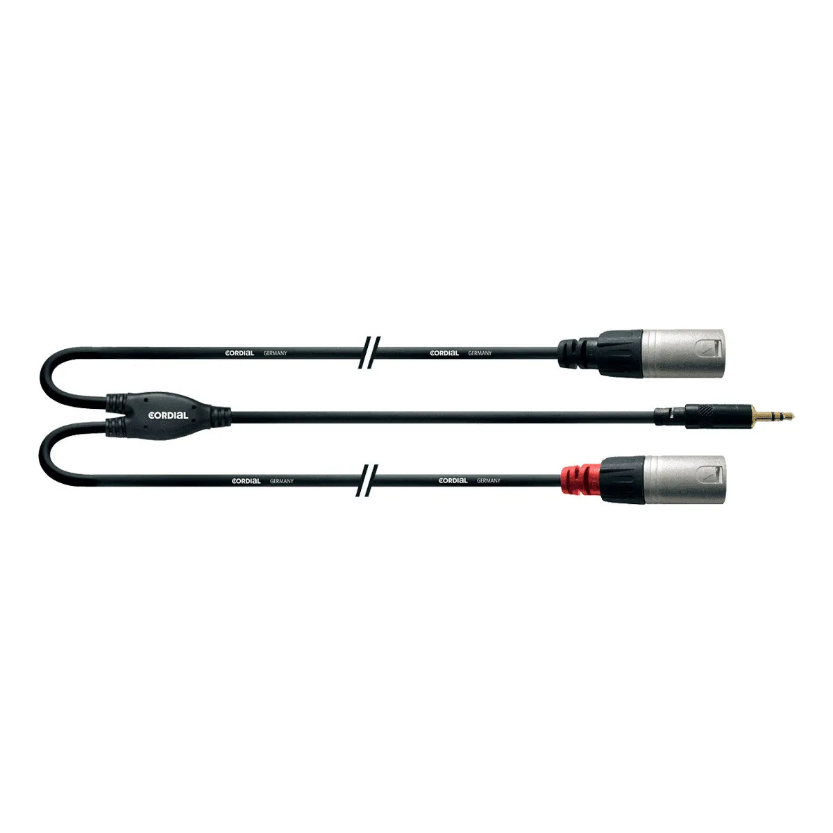Cordial CFY15WMM Câble Y Mini-Jack Stéréo/2 XLR M. Longs - 1.5M - Image 2