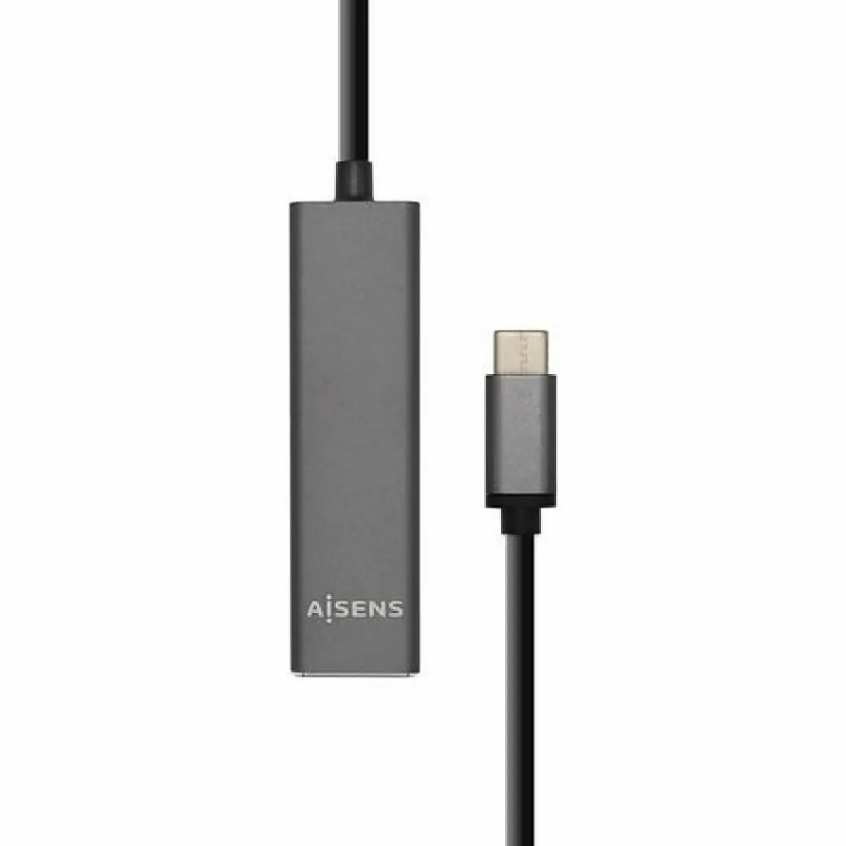 Aisens Anthracite A109-0403 Hub & Concentrateur Usb 3.2 Gen 1 (3.1 Gen 1) Type-C 5000 Mbit/S - Neuf - Image 3