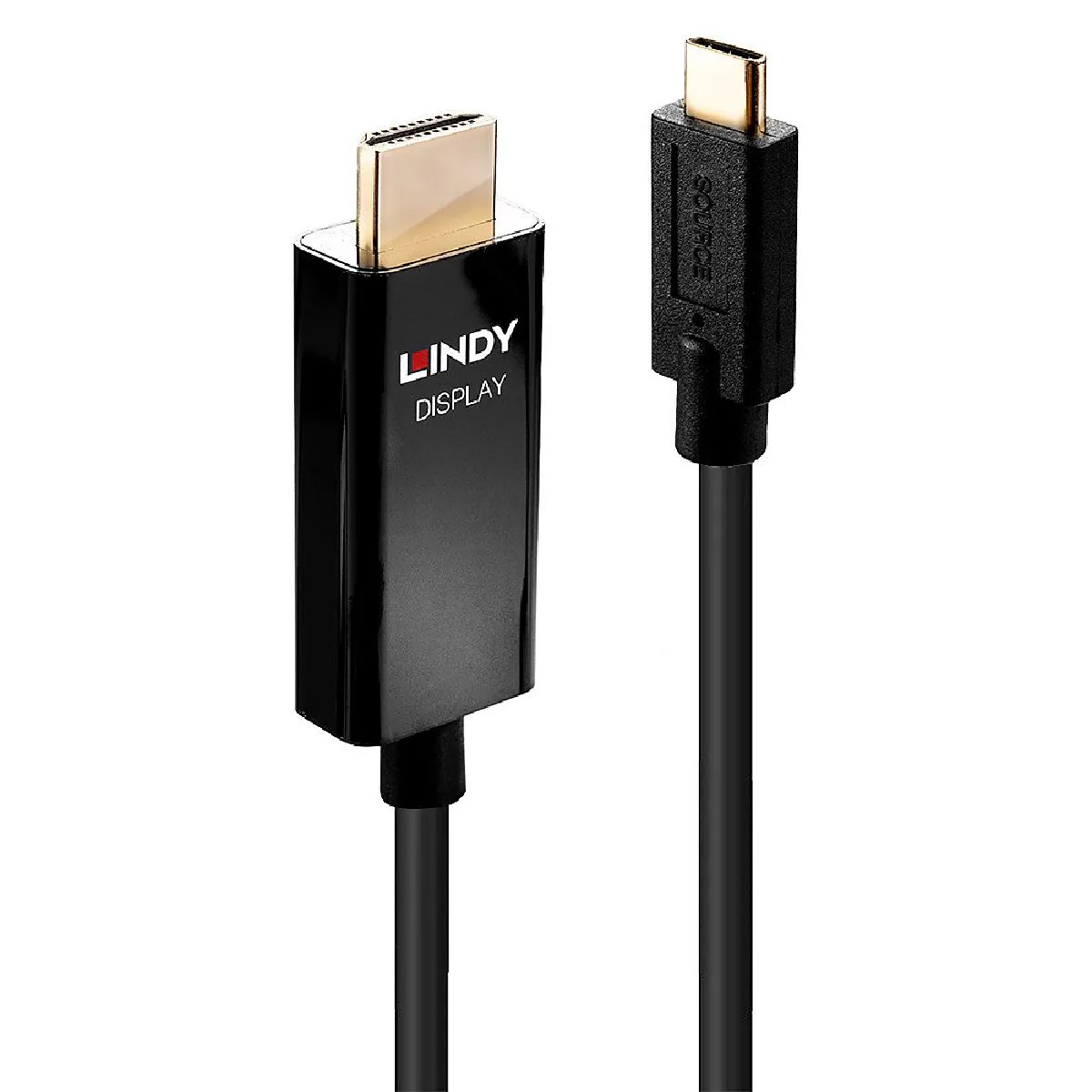 Lindy Noir Câble Vidéo Usb-C Vers Hdmi - 1 M